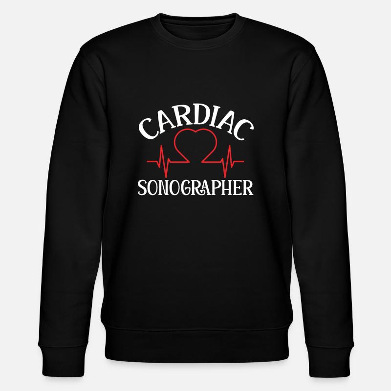 Cardiologue Échographie médicale Échographie - Sweat bio CHANGER Stanley/Stella Unisexe - noir