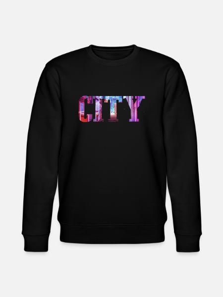 Downtown - Stanley/Stella CHANGER Unisex Organic Sweatshirt - black