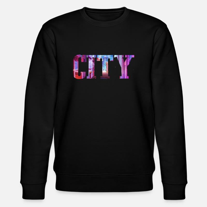 Downtown - Stanley/Stella CHANGER Unisex Organic Sweatshirt - black