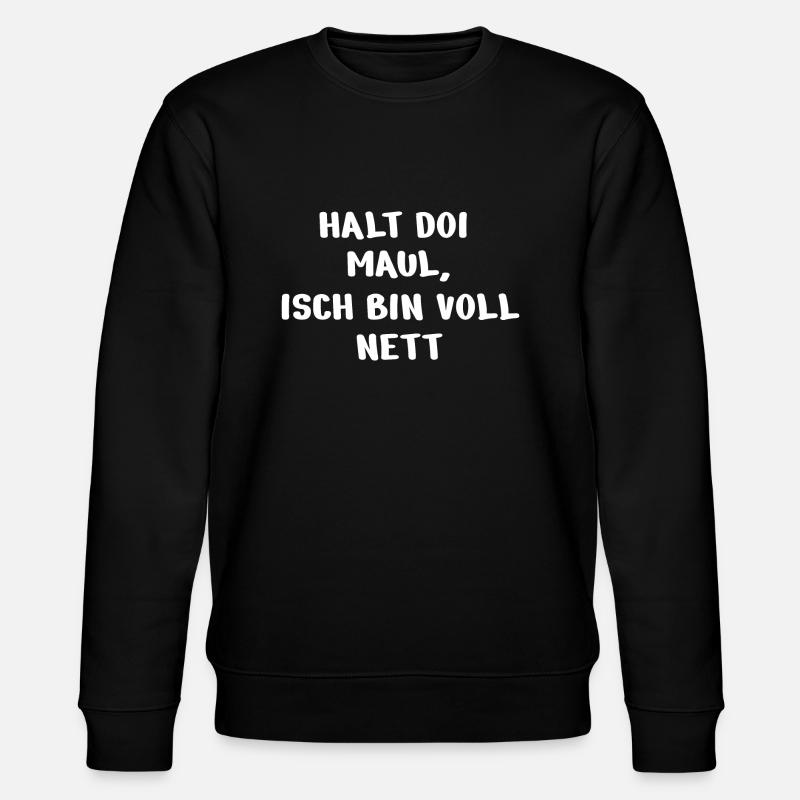 Mannheim Monnem Mannheimat - Sweat bio CHANGER Stanley/Stella Unisexe - noir