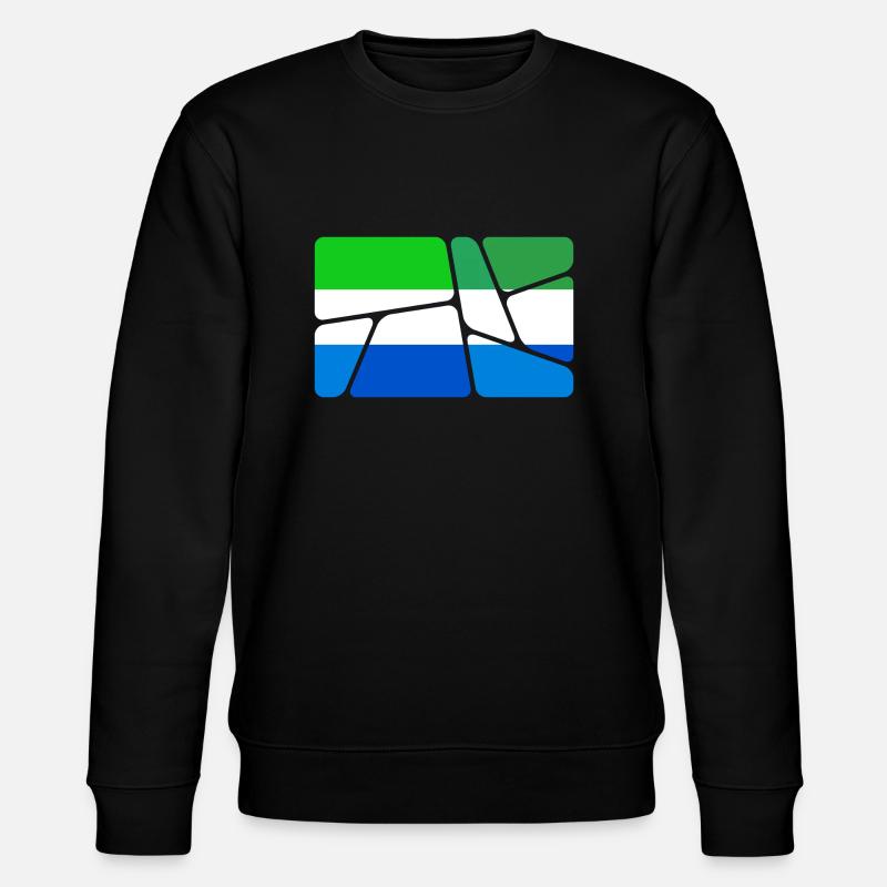 Geschenk für Leone - Stanley/Stella Unisex Bio-Sweatshirt CHANGER - Schwarz