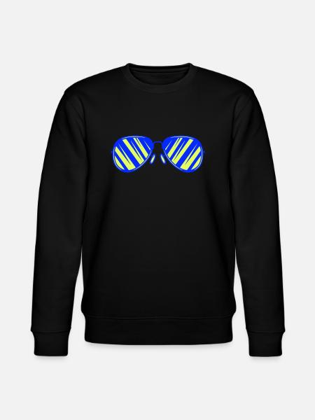 sunglasses - Stanley/Stella CHANGER Unisex Organic Sweatshirt - black
