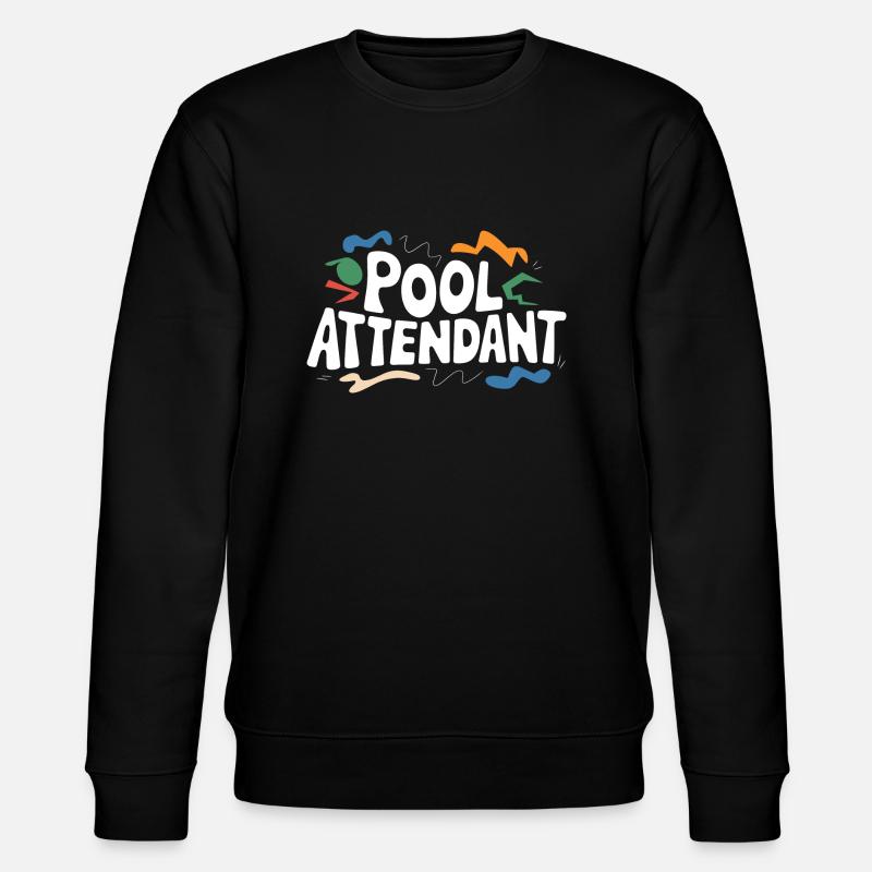 Spaß am Wasser - Stanley/Stella Unisex Bio-Sweatshirt CHANGER  - Schwarz