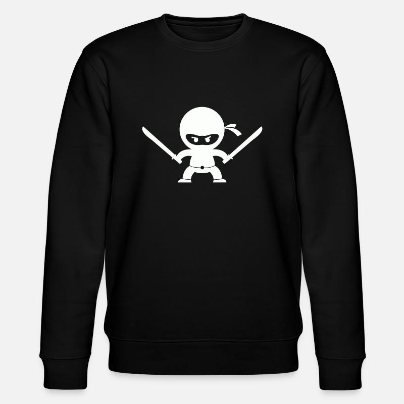 Ninja - Sweat bio CHANGER Stanley/Stella Unisexe - noir