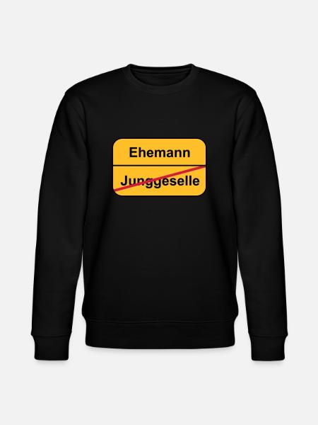 Junggesellenabschied - Stanley/Stella Unisex Bio-Sweatshirt CHANGER  - Schwarz