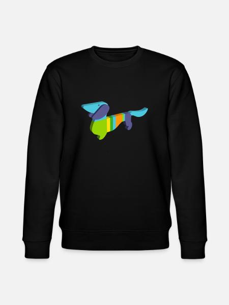 Waldi von München - Stanley/Stella Unisex Bio-Sweatshirt CHANGER  - Schwarz