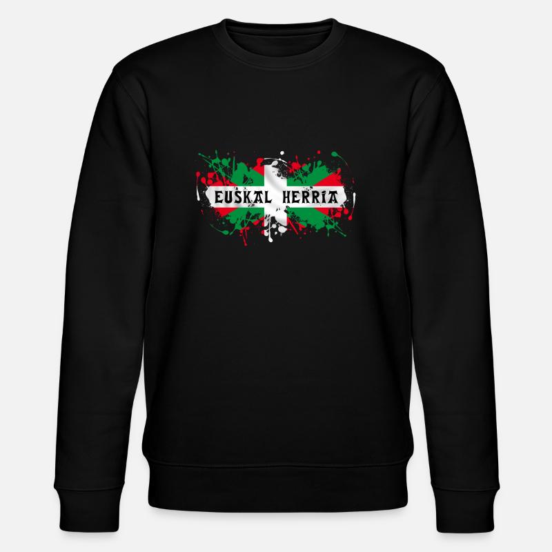 euskal herria - pays basque 59 - Sweat bio CHANGER Stanley/Stella Unisexe - noir