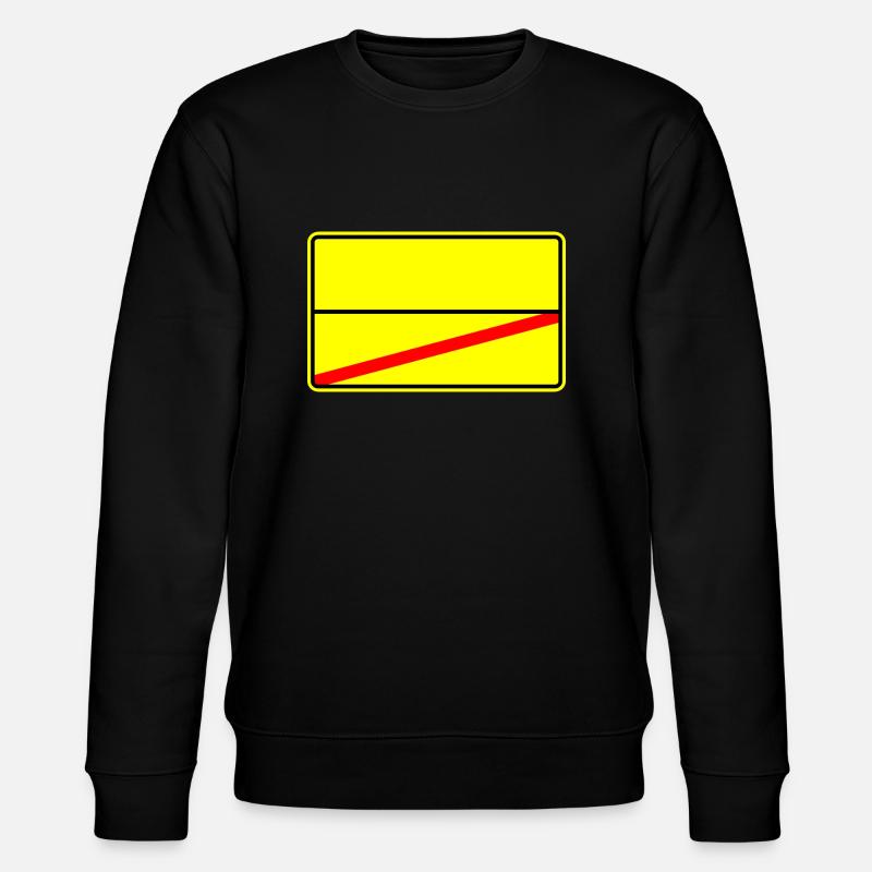 Panneau de signalisation Icône - Sweat bio CHANGER Stanley/Stella Unisexe - noir