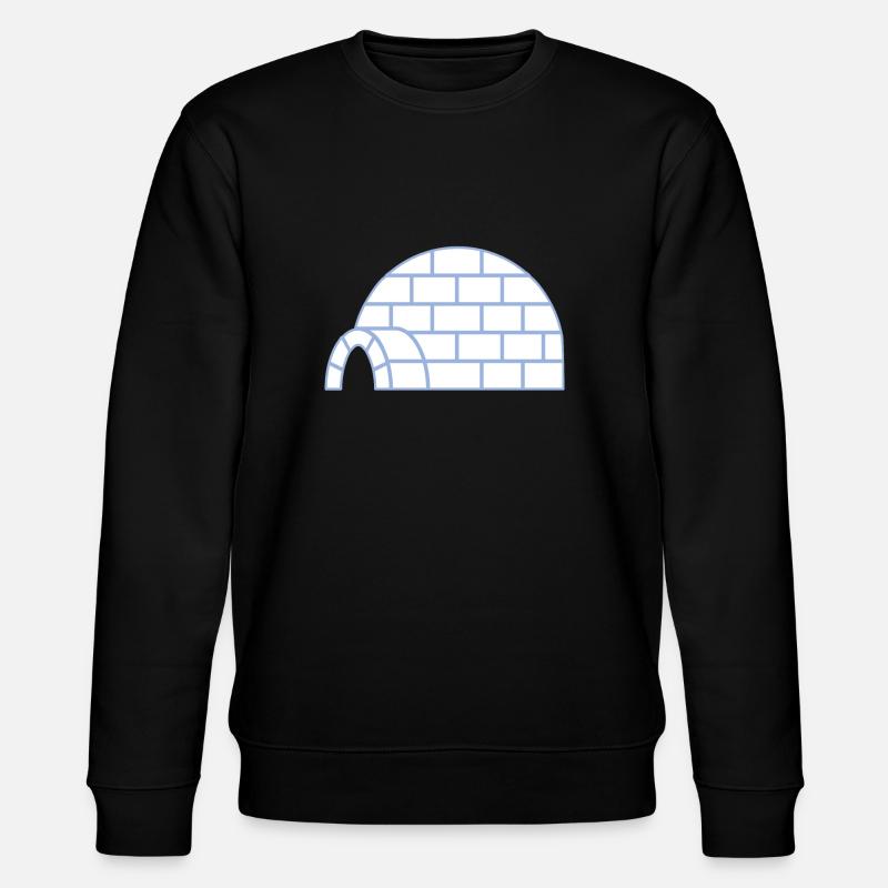 Iglu - Stanley/Stella Unisex Bio-Sweatshirt CHANGER  - Schwarz