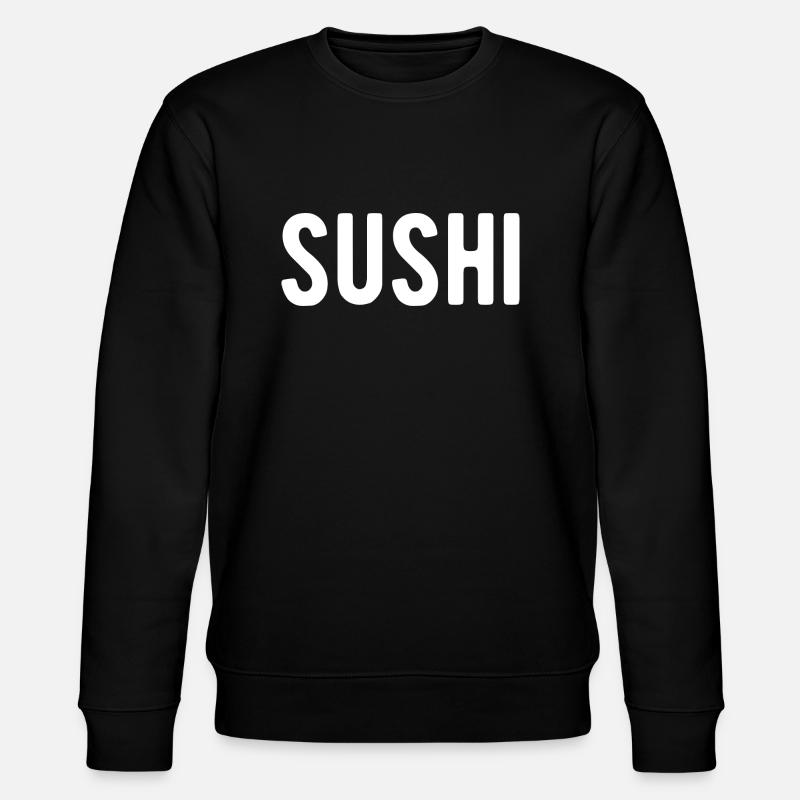 Sushi - Stanley/Stella Unisex Bio-Sweatshirt CHANGER  - Schwarz