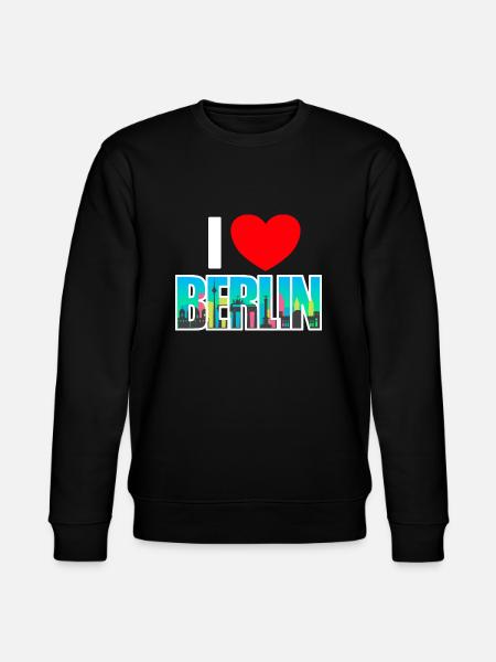 J’adore berlin - Sweat bio CHANGER Stanley/Stella Unisexe - noir