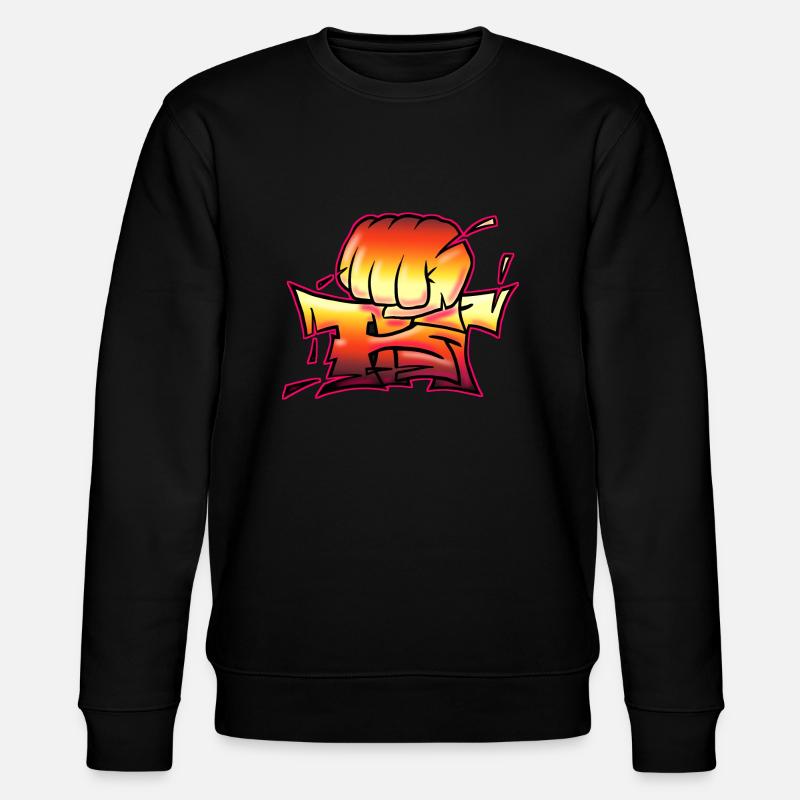 Fist - Stanley/Stella Unisex Bio-Sweatshirt CHANGER  - Schwarz