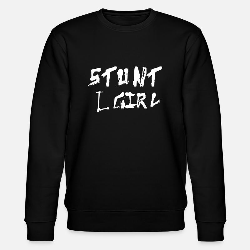 E-Scooter Roller Scooter - Stanley/Stella CHANGER Unisex Organic Sweatshirt - black