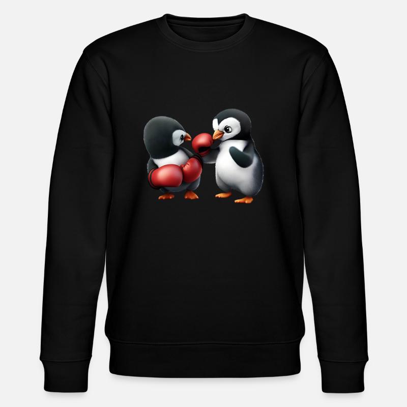 Match de boxe Penguin - Sweat bio CHANGER Stanley/Stella Unisexe - noir