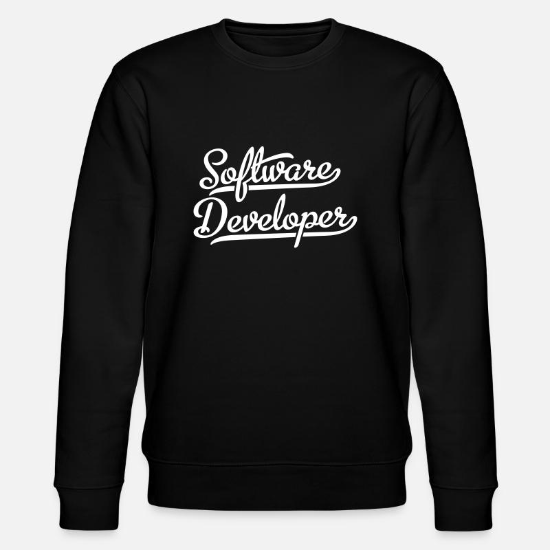 Software Developer - Stanley/Stella Unisex Bio-Sweatshirt CHANGER  - Schwarz