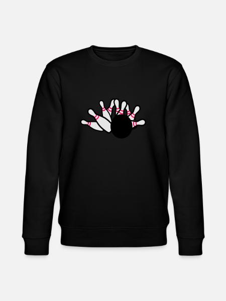 Ninepins - Stanley/Stella CHANGER Unisex Organic Sweatshirt - black