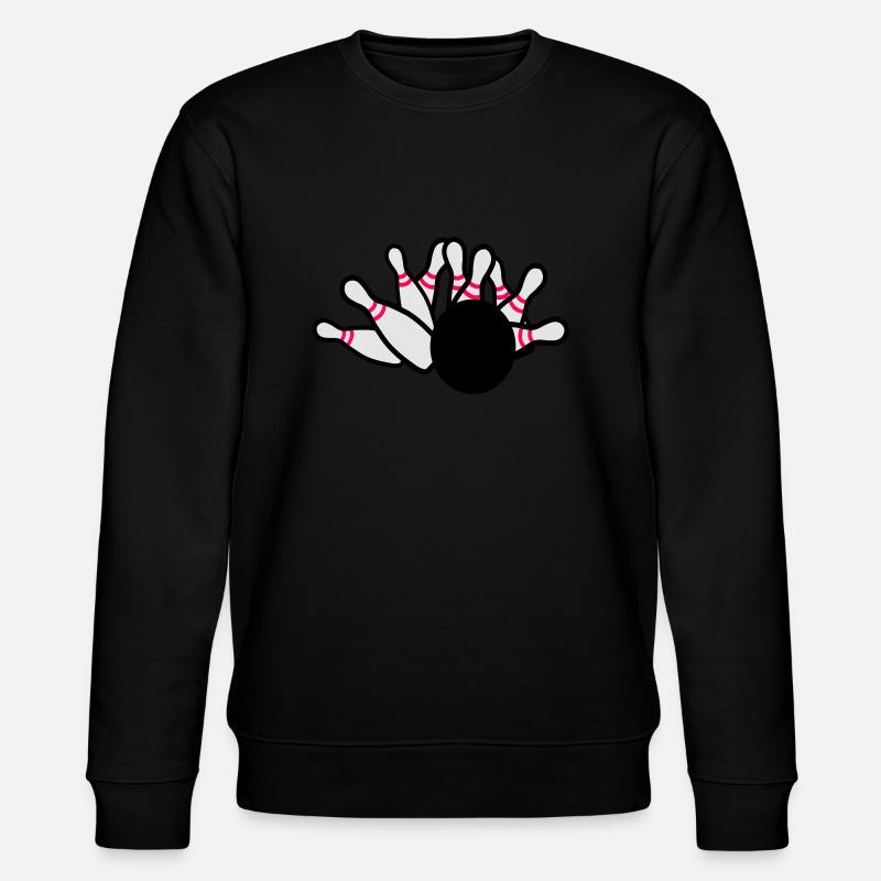 Kegeln - Stanley/Stella Unisex Bio-Sweatshirt CHANGER  - Schwarz
