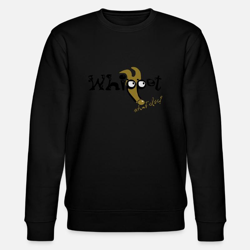 Whippet what else - Stanley/Stella Unisex Bio-Sweatshirt CHANGER  - Schwarz