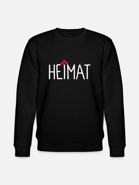 Heimat - Stanley/Stella Unisex Bio-Sweatshirt CHANGER - Schwarz