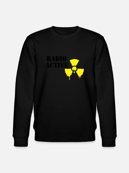 radioactive - Stanley/Stella CHANGER Unisex Organic Sweatshirt - black
