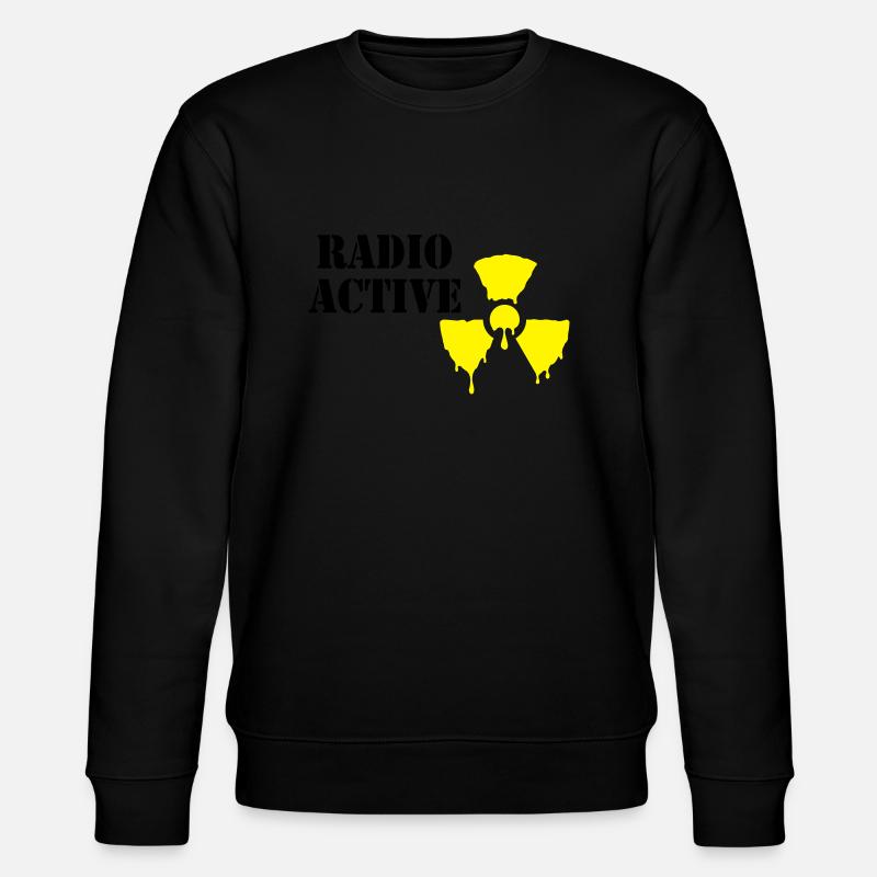 radioactive - Stanley/Stella Unisex Bio-Sweatshirt CHANGER  - Schwarz