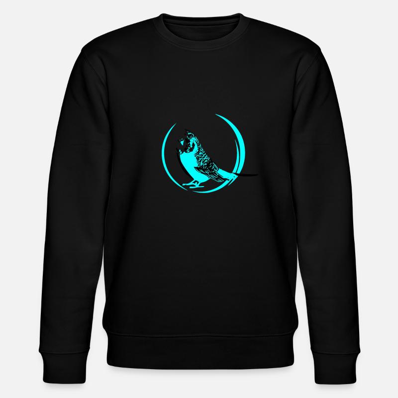 perruche - Sweat bio CHANGER Stanley/Stella Unisexe - noir