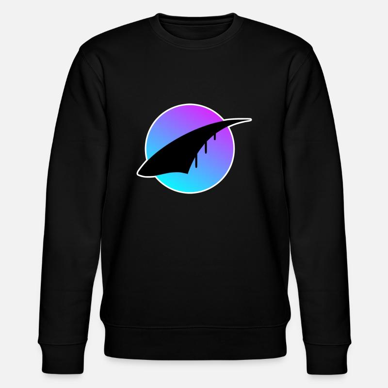 Seebrücke Soli Design - Stanley/Stella Unisex Bio-Sweatshirt CHANGER  - Schwarz