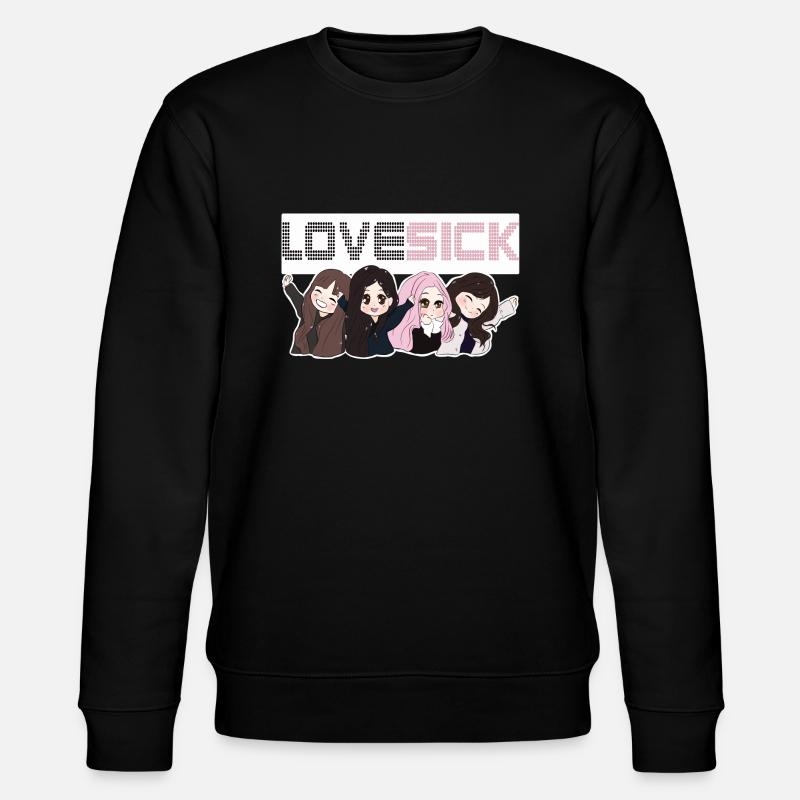 K-Pop. - Stanley/Stella Unisex Bio-Sweatshirt CHANGER  - Schwarz