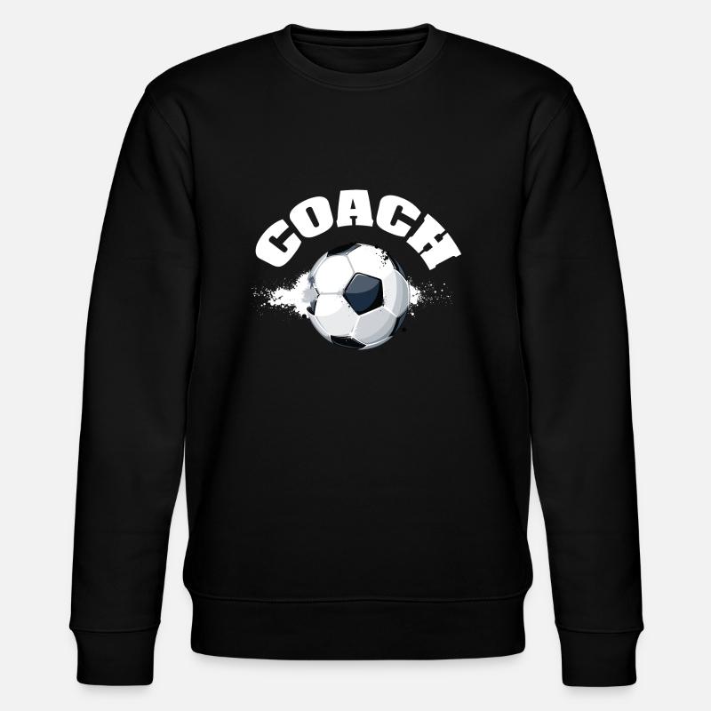 Soccer Coach - Stanley/Stella CHANGER Unisex Organic Sweatshirt - black