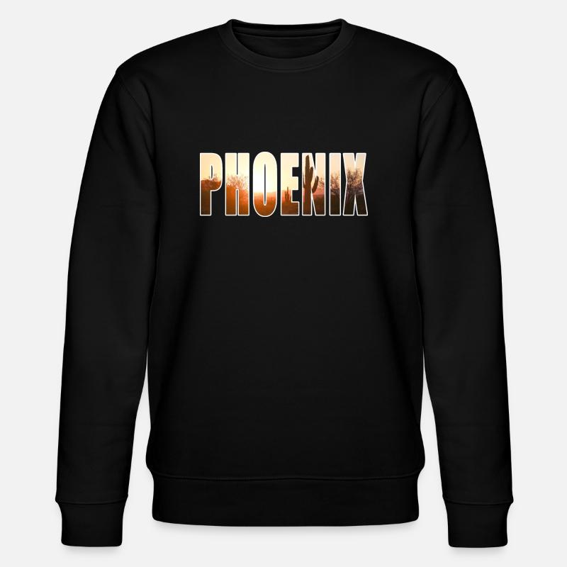 phoenix - Stanley/Stella Unisex Bio-Sweatshirt CHANGER  - Schwarz