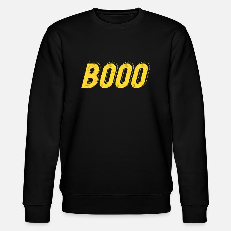Halloween - Booo design - Sweat bio CHANGER Stanley/Stella Unisexe - noir