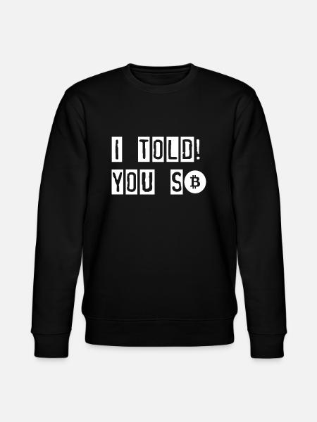 Bitcoin Trading Crypto Stocks - Stanley/Stella CHANGER Unisex Organic Sweatshirt - black