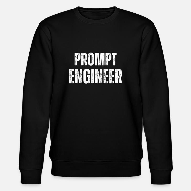 Prompter Ingenieur - Stanley/Stella Unisex Bio-Sweatshirt CHANGER  - Schwarz