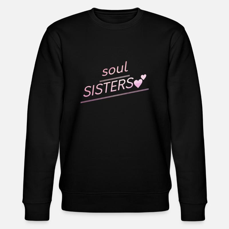 Amis - Âmes Sœurs - Sweat bio CHANGER Stanley/Stella Unisexe - noir