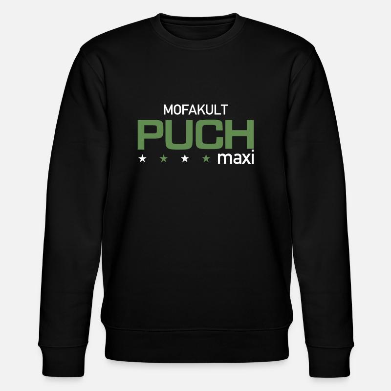 Puch Maxi - Stanley/Stella Unisex Bio-Sweatshirt CHANGER  - Schwarz