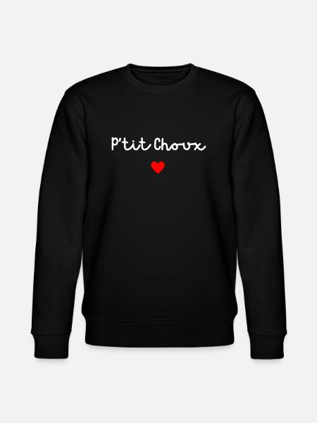 P’tit choux - Sweat bio CHANGER Stanley/Stella Unisexe - noir