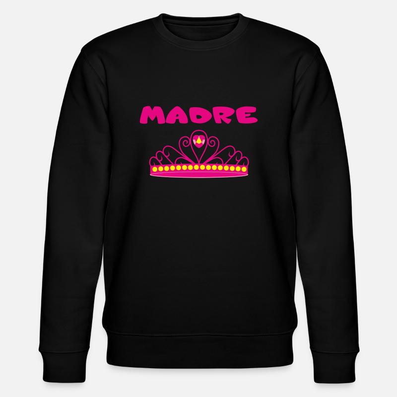 MADRE - Stanley/Stella CHANGER Unisex Organic Sweatshirt - black