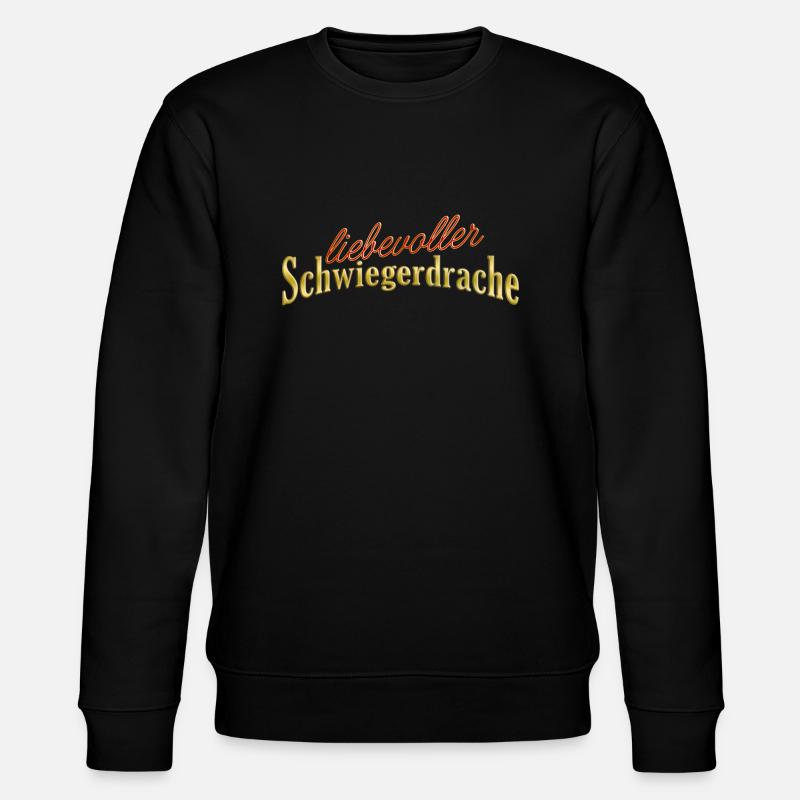 Schwiegerdrache - Stanley/Stella Unisex Bio-Sweatshirt CHANGER  - Schwarz