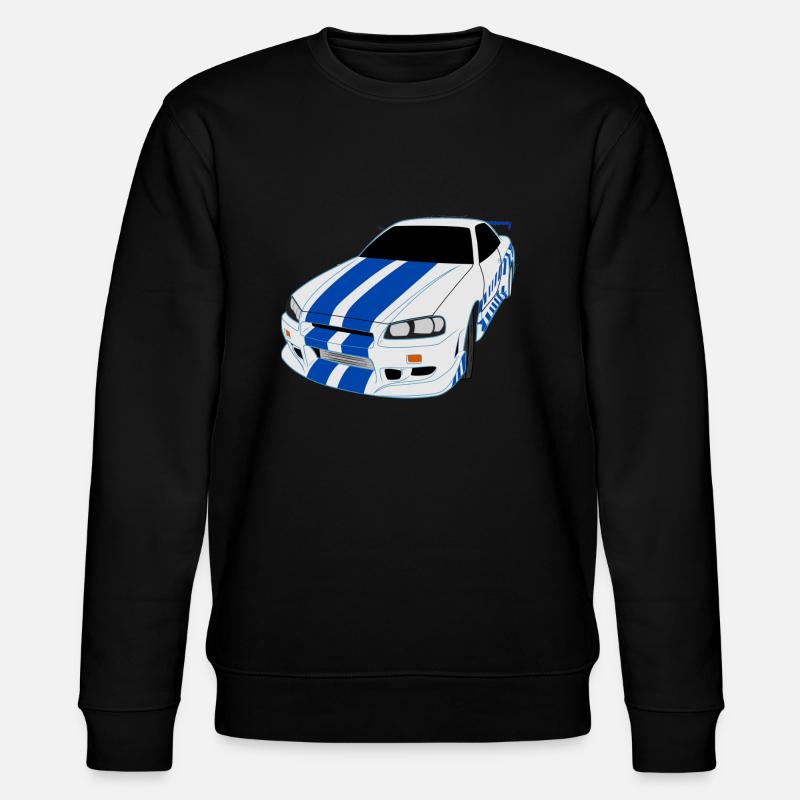 Auto tunning - Sweat bio CHANGER Stanley/Stella Unisexe - noir