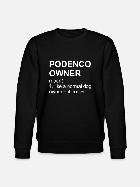 Podenco Owner - Stanley/Stella Unisex Bio-Sweatshirt CHANGER  - Schwarz
