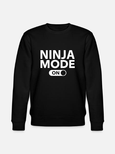 Mode Ninja activé - Sweat bio CHANGER Stanley/Stella Unisexe - noir