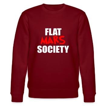 flat mars citation drôle - Sweat bio CHANGER Stanley/Stella Unisexe - bordeaux - Devant - Nik (191cm) & Marisol (170cm)