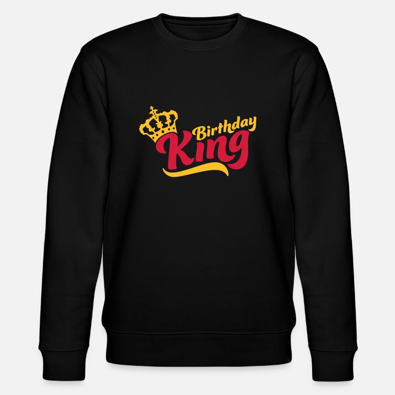 Dire Anniversaire King Crown - Sweat bio CHANGER Stanley/Stella Unisexe - noir