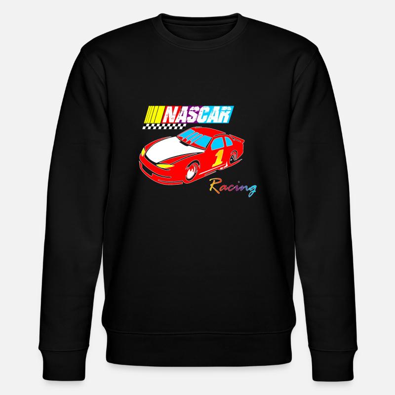nascar racing - Stanley/Stella Unisex Bio-Sweatshirt CHANGER  - Schwarz