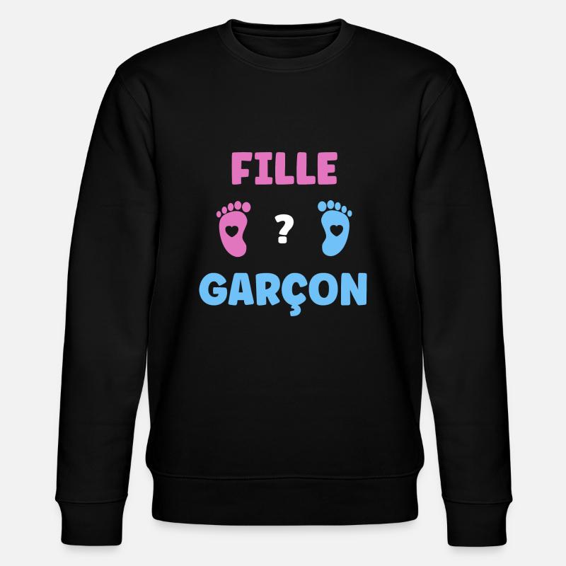Fille ou garçon - Sweat bio CHANGER Stanley/Stella Unisexe - noir