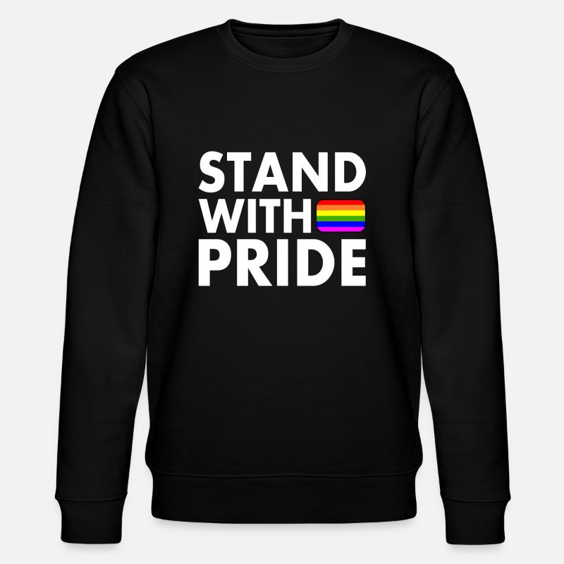 Stand with pride - Stanley/Stella CHANGER Unisex Organic Sweatshirt - undefined