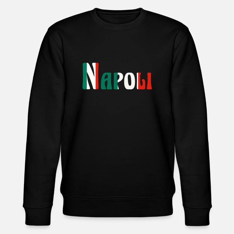 Napoli - Stanley/Stella Unisex Bio-Sweatshirt CHANGER  - Schwarz