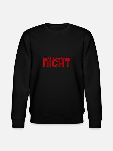 Flugangst - Stanley/Stella Unisex Bio-Sweatshirt CHANGER - Schwarz