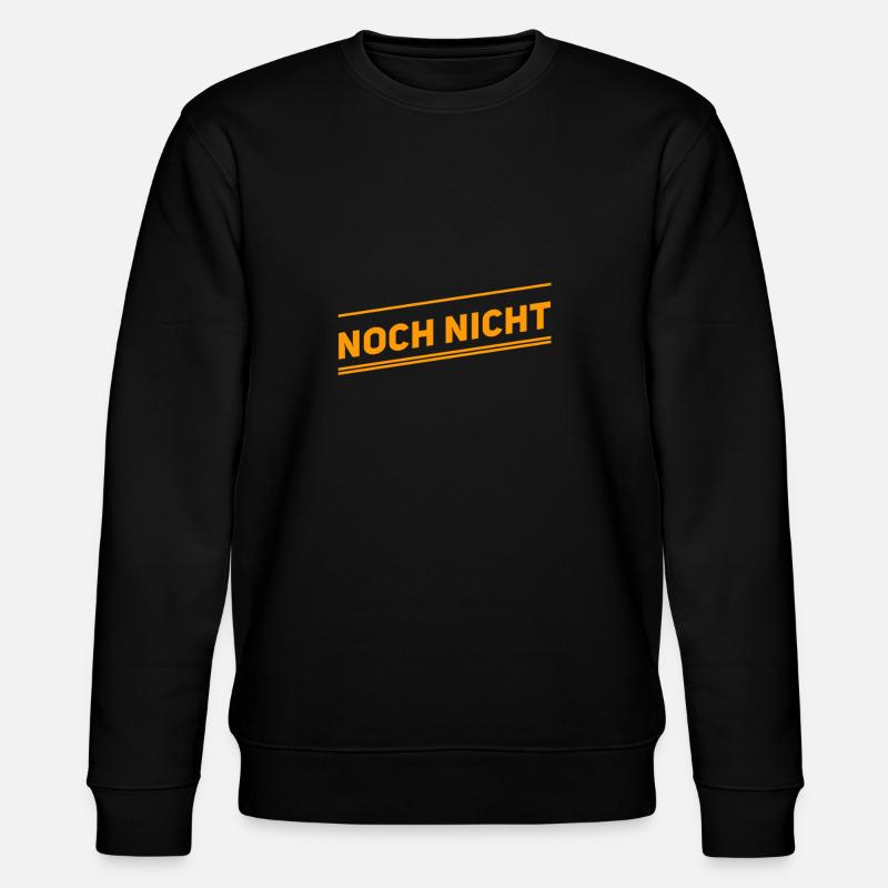 falscher Zeitpunkt - Stanley/Stella Unisex Bio-Sweatshirt CHANGER  - Schwarz