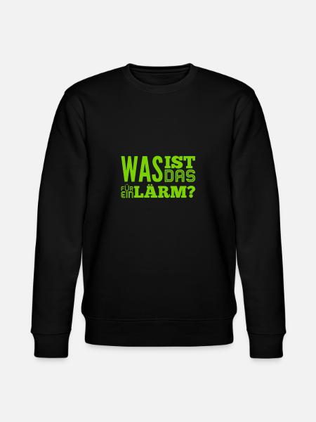 so ein Krach - Stanley/Stella Unisex Bio-Sweatshirt CHANGER  - Schwarz